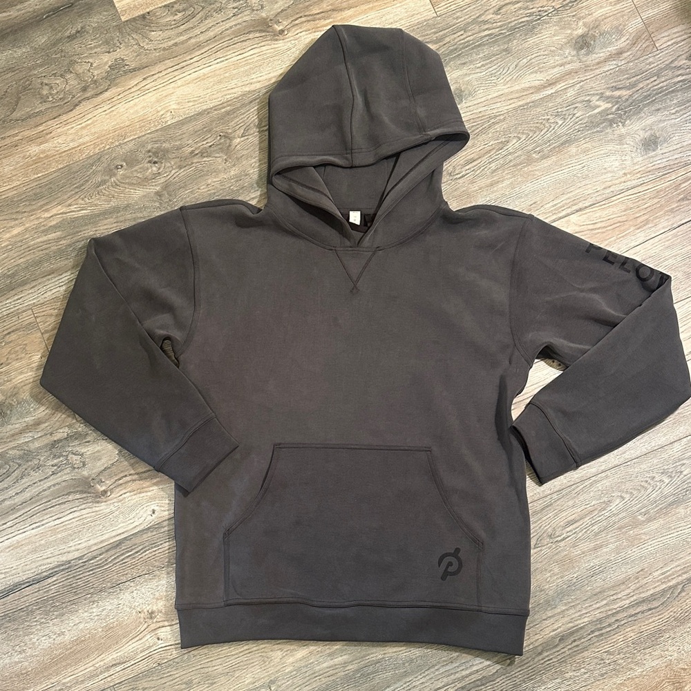 Lululemon x Peloton Sandwash All Yours Softstreme Gray Hoodie Size 10